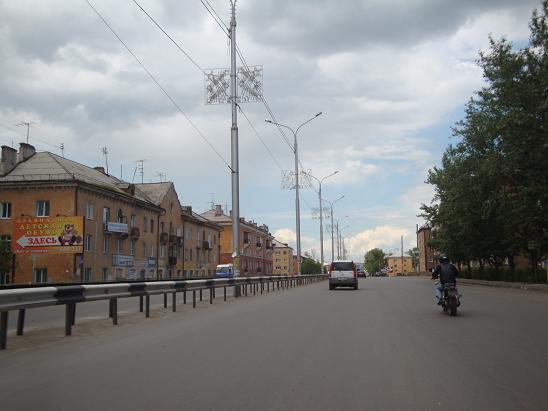 Красноярск. Старая часть города