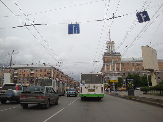 Омск. Центр города
