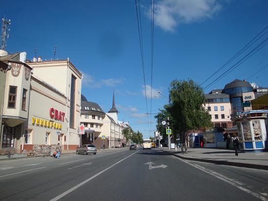 Тюмень. Центр города