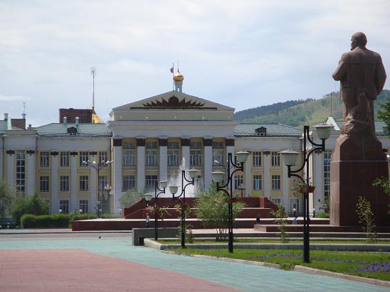 Площадь Ленина в Чите