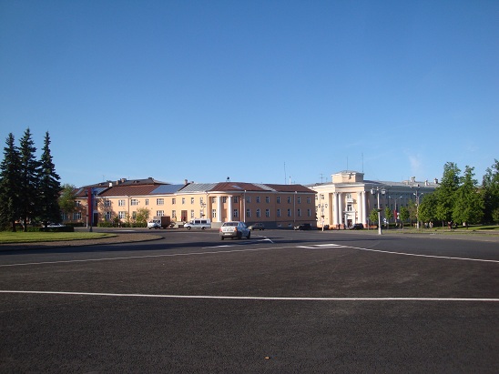 Площадь Ленина в Петрозаводске