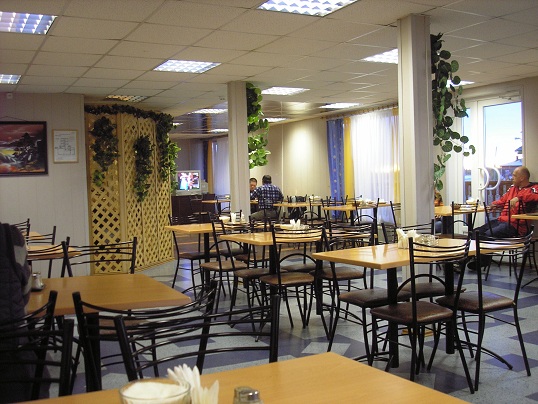 Кемь (Рабочеостровск). Кафе в гостинице