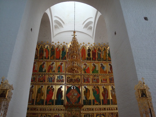 Соловецкий монастырь. Иконостас Спасо-Преображенского собора
