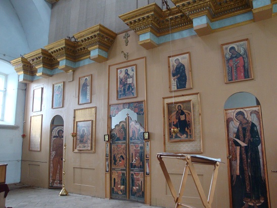 Валаамский монастырь. В надвратной церкви