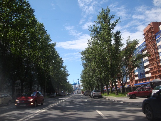 Выезд из Санкт-Петербурга по Московскому шоссе