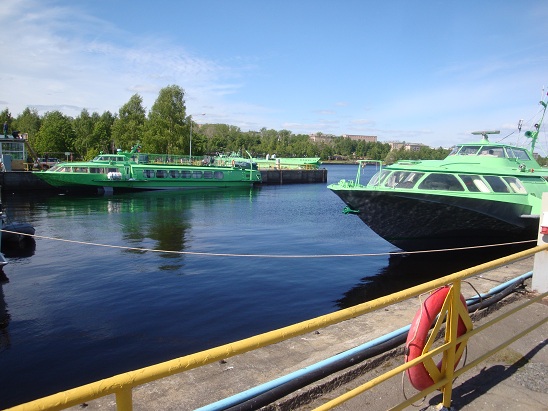 В порту Петрозаводска