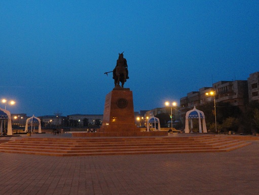 Центральная площадь Балхаша