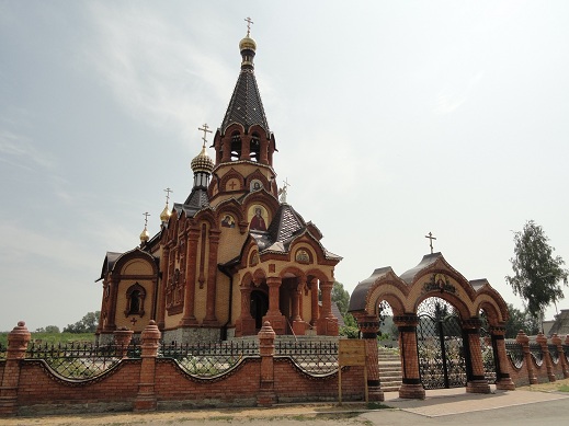 Церковь Екатерины в селе Сростки